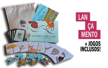 Carregar imagem no visualizador da galeria, Caliandra e o Lobo-Guará + Jogos exclusivos