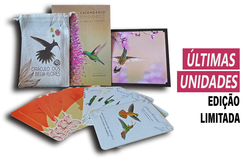 Kit “Flores e Beija-flores do Cerrado” – Edição Especial